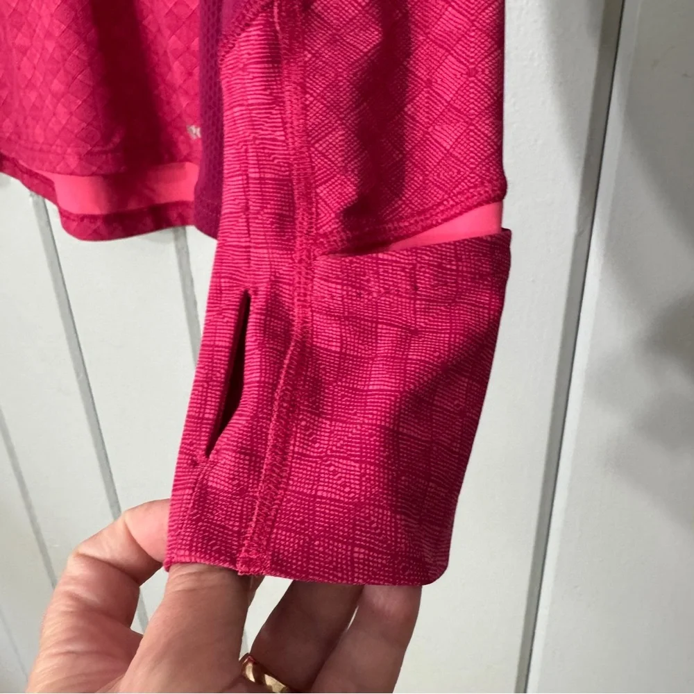 Patagonia Pink All Weather Zip-Neck‎ Shirt Women's Size Small - Picture 4 of 15